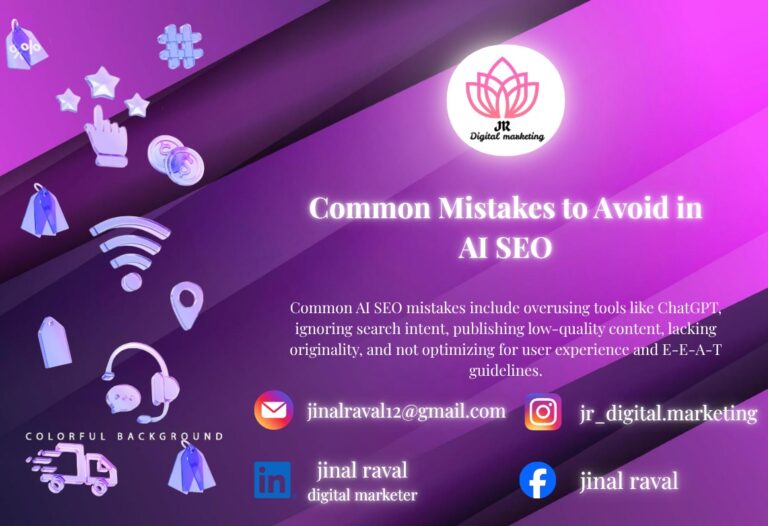 common mistakes to avoid in ai seo