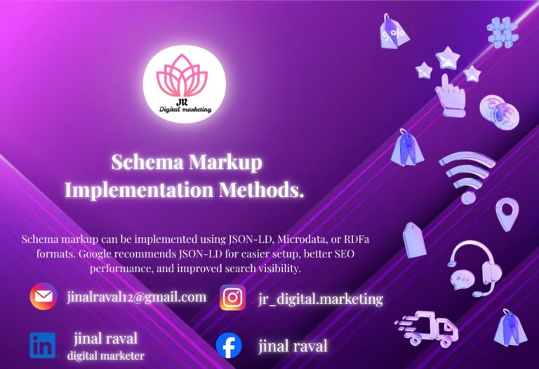 Schema Markup Implementation Methods